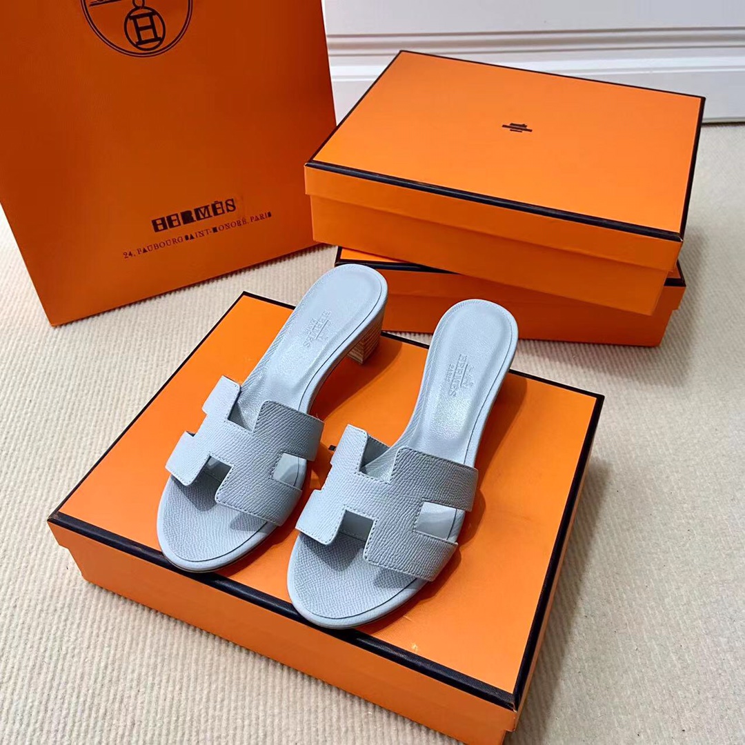 에르메스 올수공 오아시스 슬리퍼 샌들 앱송 24